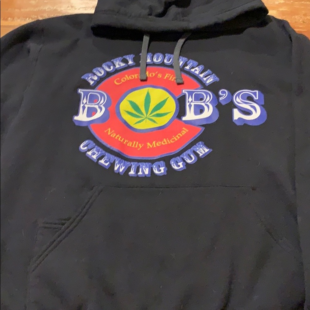 Rocky Mountain Bobs chewing gum hoodie